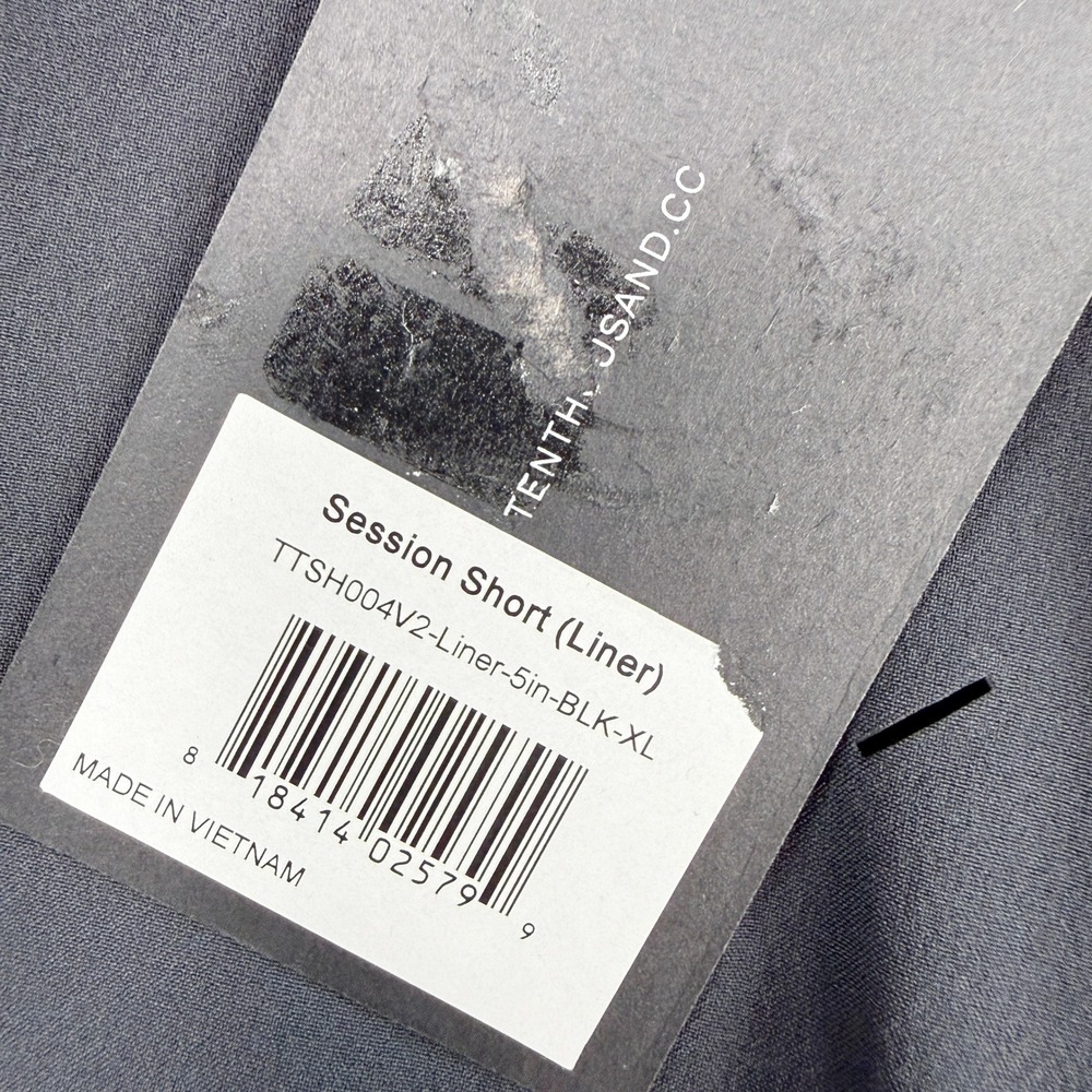 Ten Thousand The Session 5" Short, Liner Size XL Mens Black NWT - Picture 2 of 8